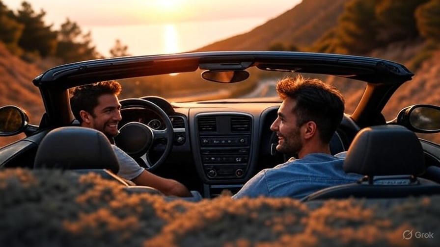 4 מסלולי נהיגה קלאסיים לקבריולט – חוויית חופש מההגה הפתוח