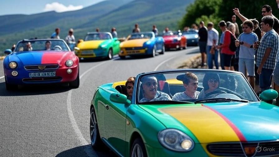 מפגש הקבריולטים הגדול של ישראל: סטייל, מנועים ונוף גלילי